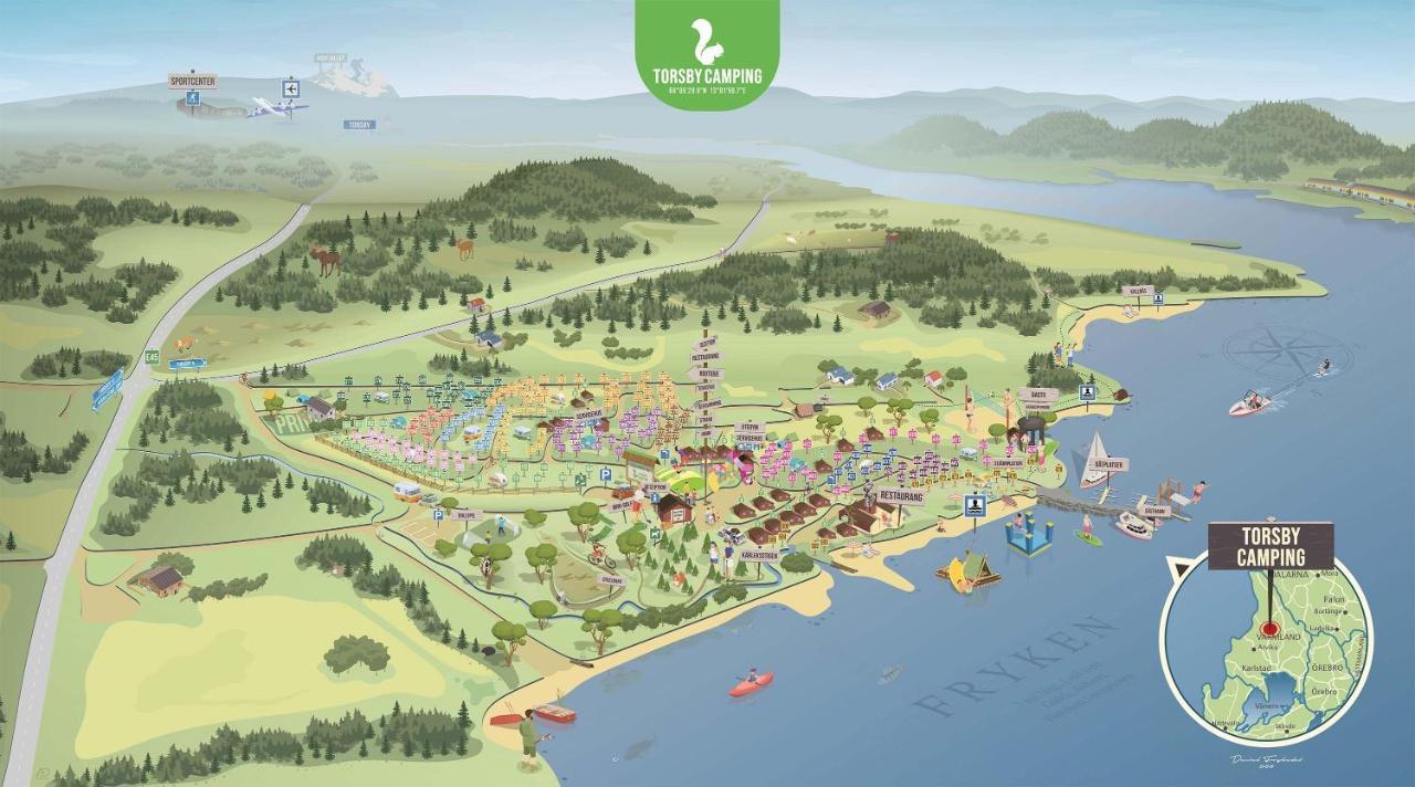 Torsby Camping Esterno foto